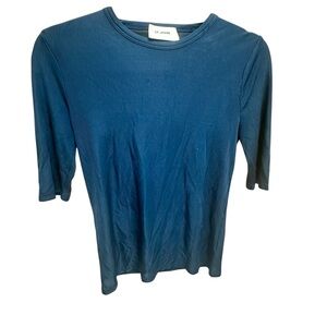 St. John Teal Knit TShirt